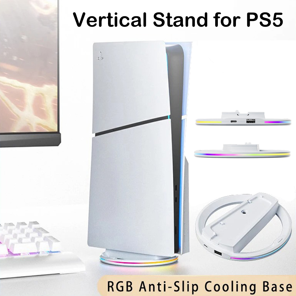 Sony Console Ps5 Slim - Охлаждающая подставка для PS5/PS5 Slim с