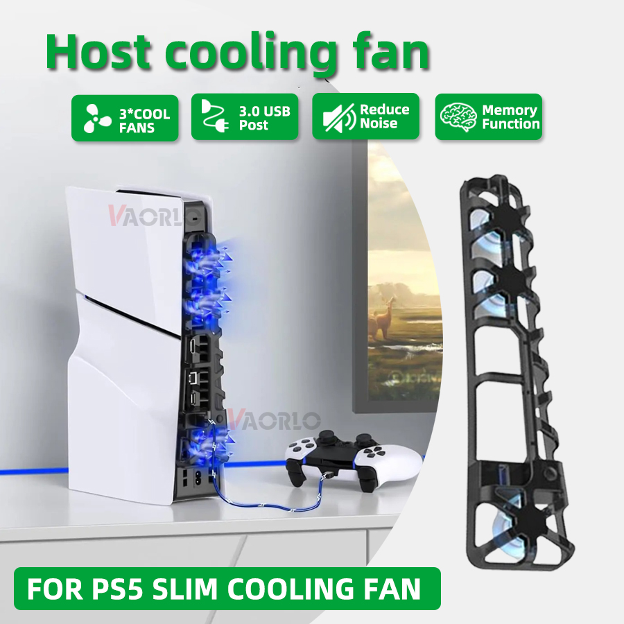 Sony Console Ps5 Slim - Вентилятор охлаждения с 3 скоростями для