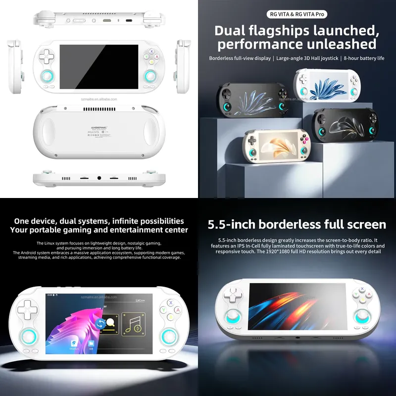 Gaming Console With - 【CHIMU HOME】 5,5-дюймовая портативная игровая консоль