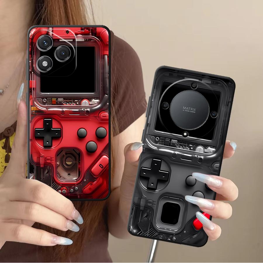 Gaming Console With - Чехол для телефона в стиле ретро-игровой