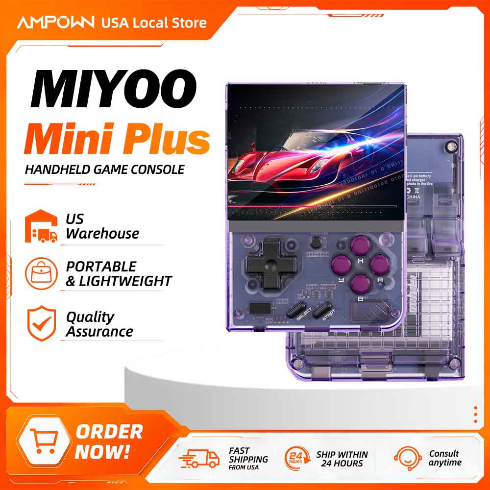 Gaming Console.Emulators - Портативная игровая консоль Miyoo Mini+ Retro