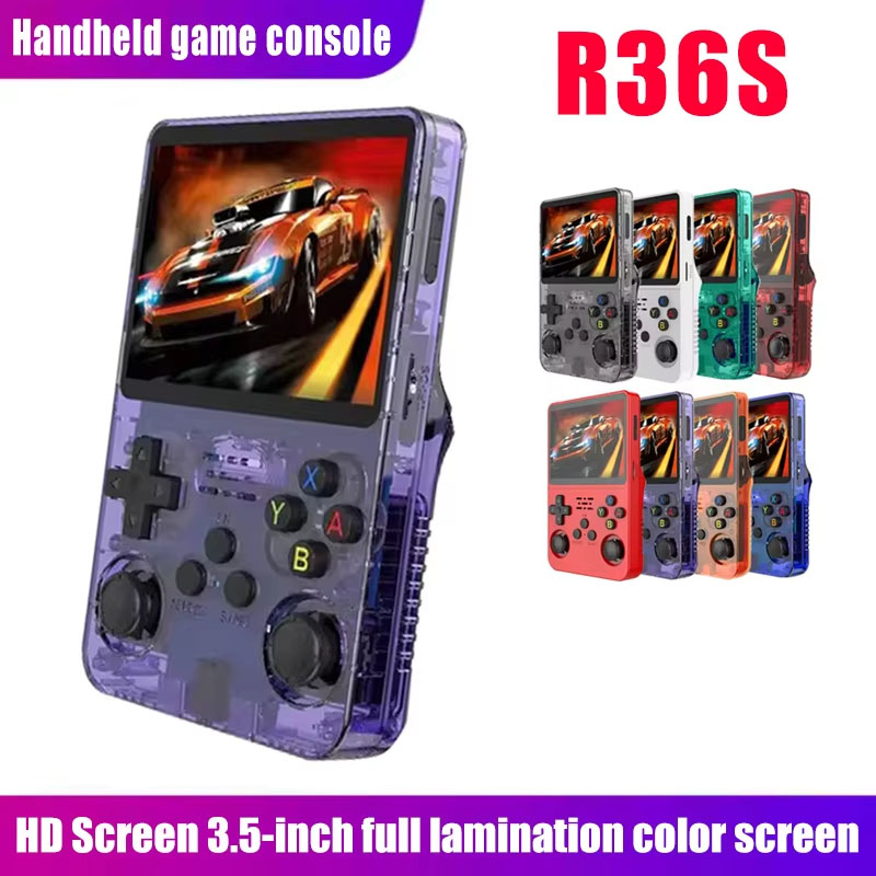 Gaming Console Mario - Новая портативная игровая консоль R36s с