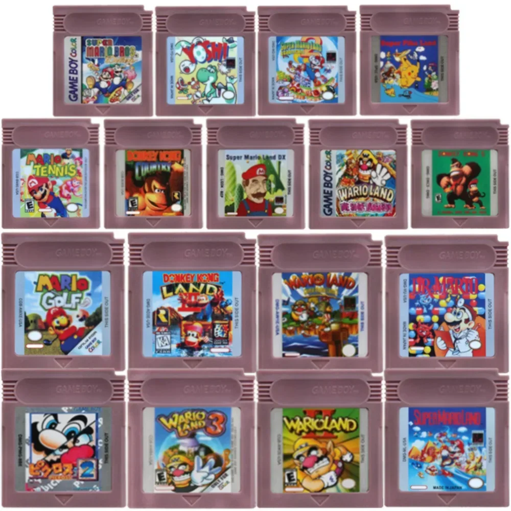 GBC 16-битный игровой картридж – обзор и цена Gaming Console Mario