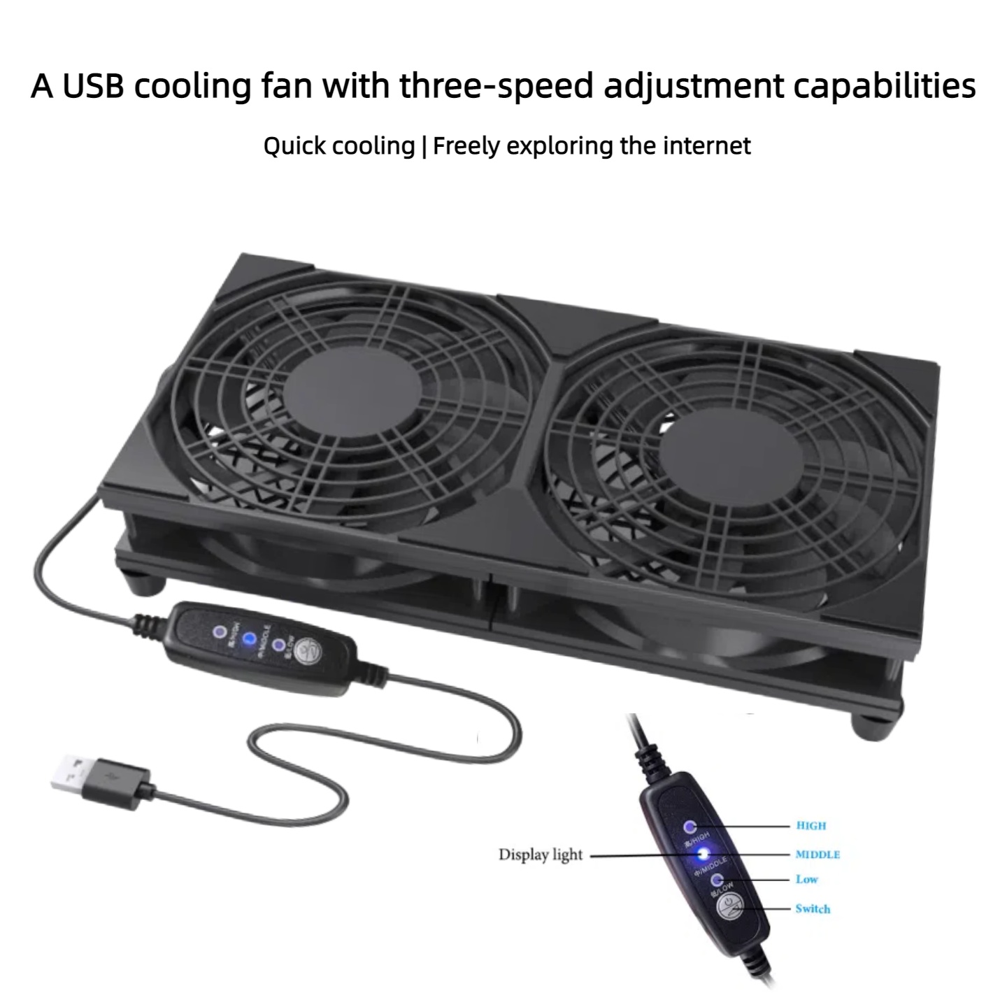 Двойной USB-вентилятор с 3-ско – обзор и цена Gaming Console Pc