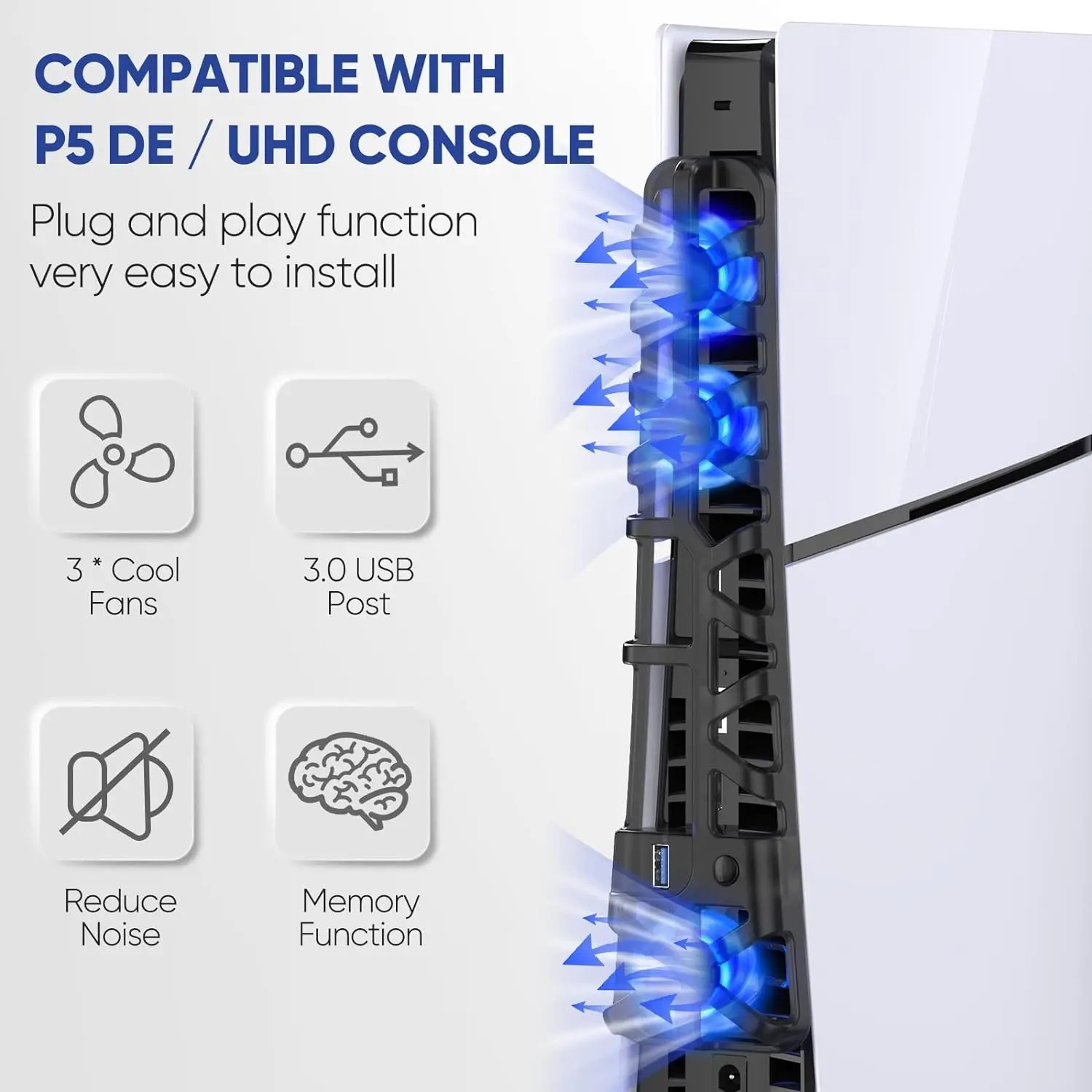 Вентилятор охлаждения с 3 скор – обзор и цена Sony Console Ps5 Slim