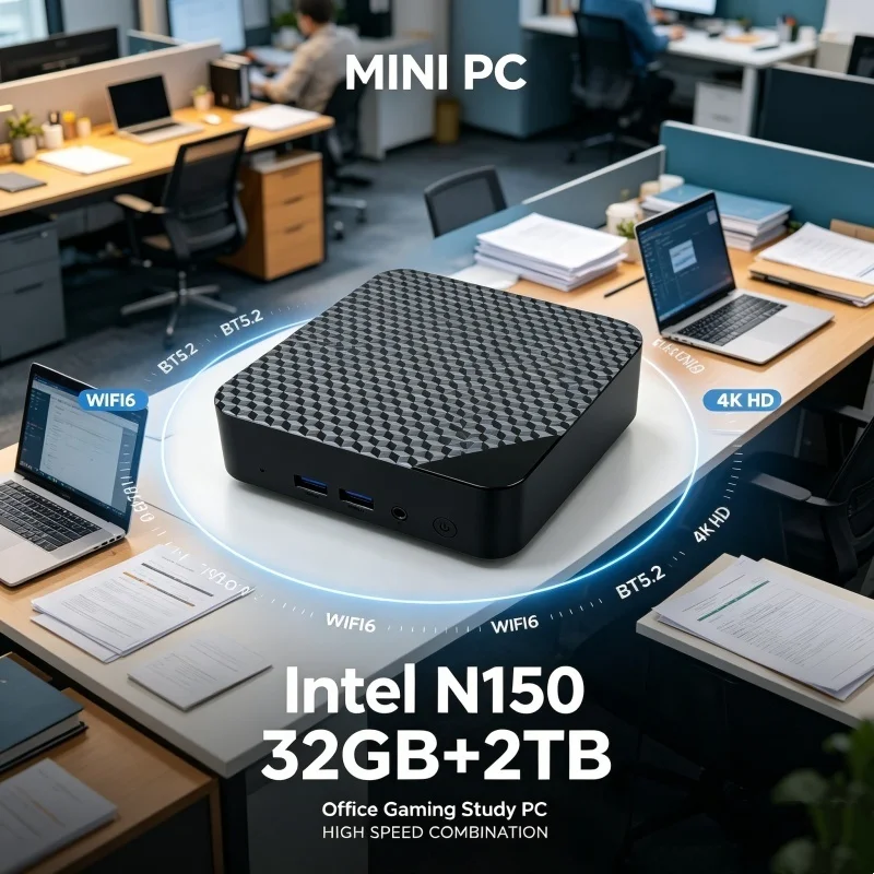 2026 Keenly Core N150 MINI PC  – обзор и цена Gaming Console In 2026