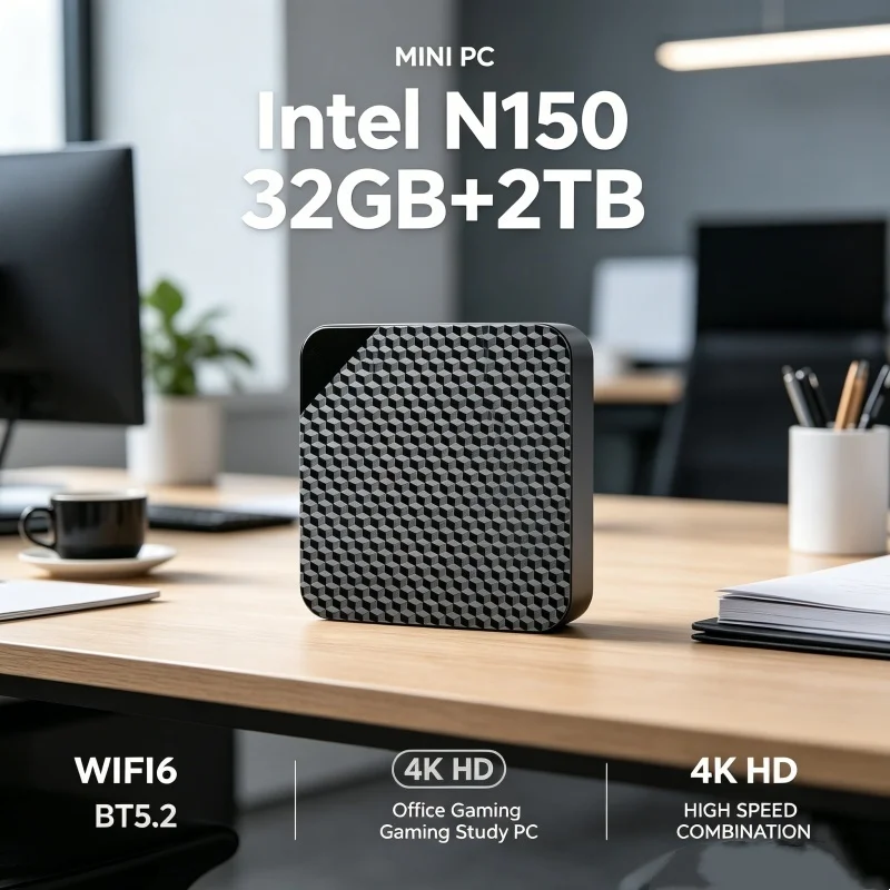 2026 Keenly Core N150 MINI PC  – обзор и цена Gaming Console In 2026