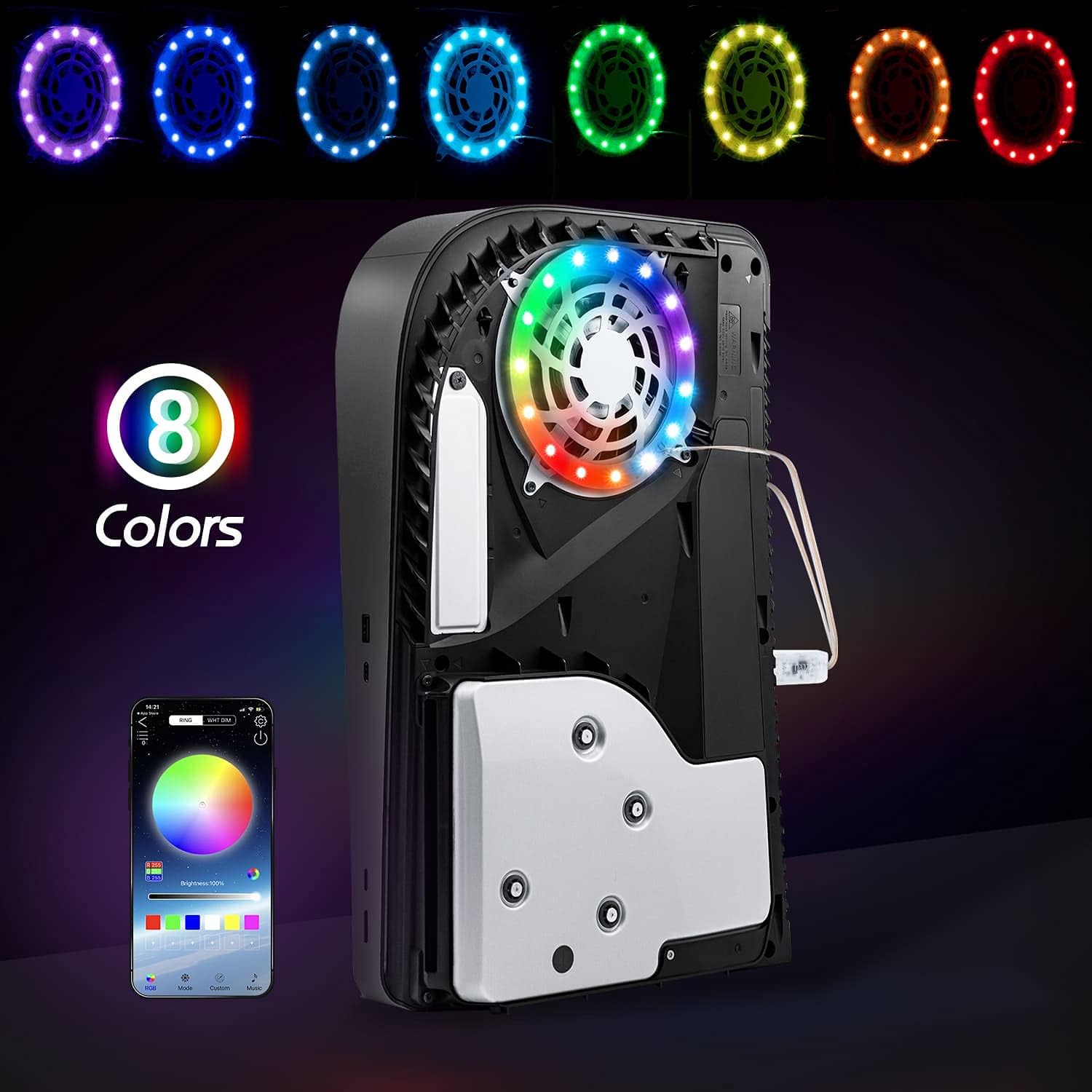 Светодиодная RGB-лента для PS5 – обзор и цена Sony Console Ps5 Slim