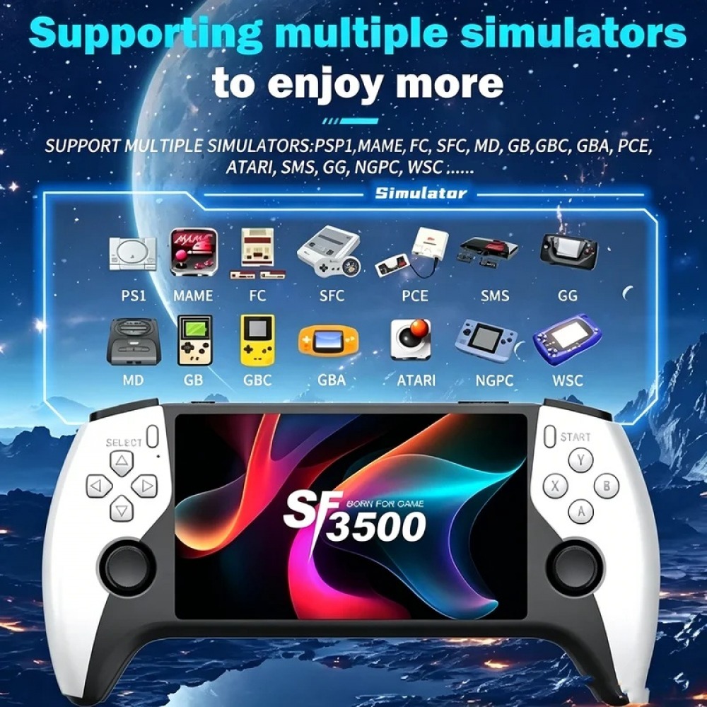 Портативная игровая консоль SF – обзор и цена Gaming Console.Emulators